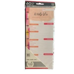 NIP Happy Planner Kid's Life note paper Super Mom FIL-45-4036